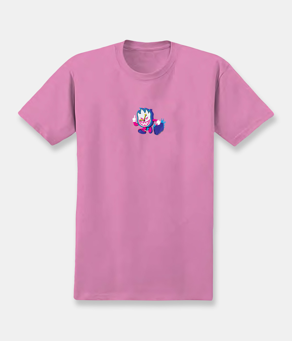 Spitfire Wheels - T-shirt SF Sci-fi Burning Time - Azalea - S